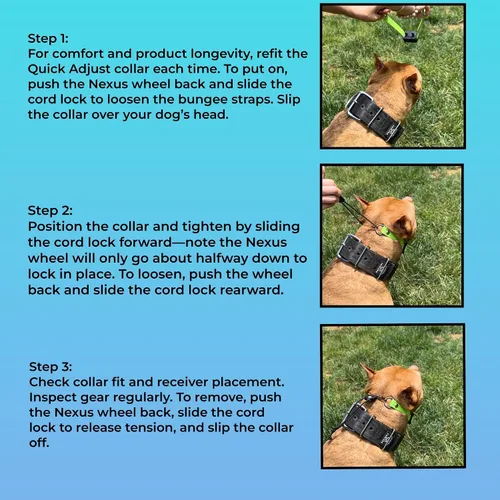 Vista 8 de SparkDog - Correa de repuesto impermeable de ajuste rápido de 3/4 pulgadas de alta flexibilidad, compatible con tecnologías SportDOG, Garmin, Dogtra