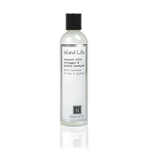 Vista 20 de Nabila K Champú de colágeno y biotina, 2.4 onzas - Botanical Best - Aloe Vera y romero - Limpiador, hidratante, seguro para el color, sin sulfatos
