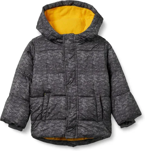 Vista 11 de Amazon Essentials - Chaqueta abullonada resistente con capucha para bebés, niñas pequeñas y niños Negro