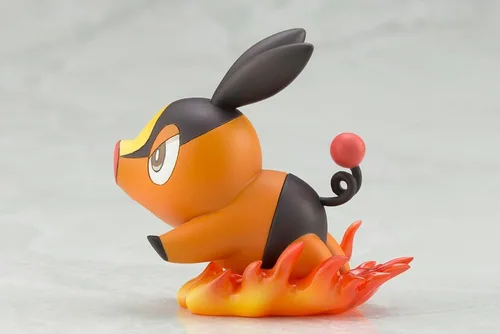 Vista 13 de Kotobukiya Pokemon: Estatua de Hilda y Tepig Artfx J
