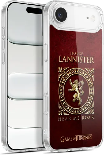 Vista 72 de Producto oficial de HBO Game of Thrones metálico Sigils Soft Gel Case para iPhone de Apple 7 Plus/8 PLUS, Lannister