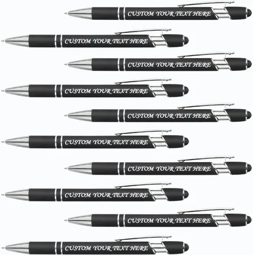Vista 19 de VectWaby - Bolígrafos personalizados a granel, bolígrafo grabado con nombre, logotipo, lápiz capacitivo para pantallas táctiles, a granel