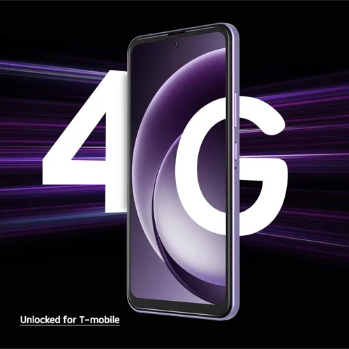 Vista 6 de Teléfonos desbloqueados 4G solo para T-Mobile, 6 GB+32 GB Púrpura claro