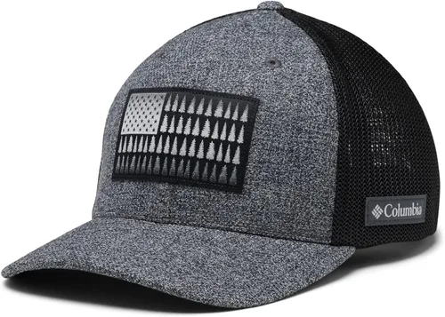 Vista 3 de Columbia Gorra de malla con bandera de árbol, corona alta