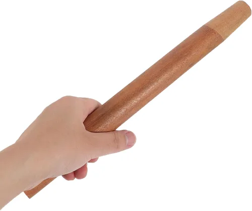Vista 2 de Hemoton Mango de cuchara agrícola Mango de pala de madera de repuesto pala pala hacha de madera varilla palo de jardinería pala agarre para cucharón
