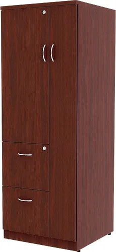 Vista 5 de Lorell LLR69897 Essentials Gabinete de almacenamiento - 2 cajones