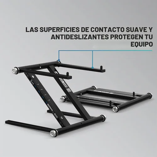 Vista 3 de Reloop Soporte avanzado para portátil con USB-C PD Hub (AMS, negro (AMS-STAND-HUB)