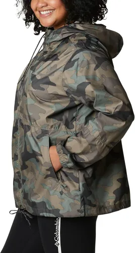 Vista 8 de Columbia Cortavientos con estampado Flash Forward para mujer