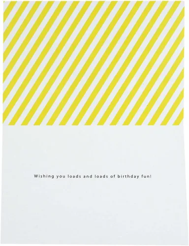Vista 2 de Hallmark tarjeta de felicitación para cumpleaños