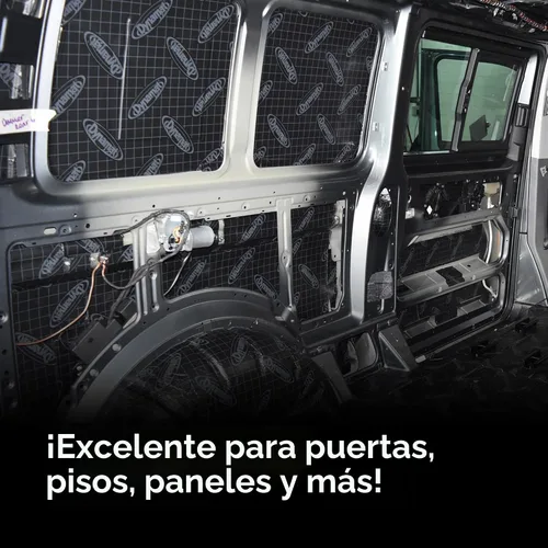 Vista 6 de Dynamat Xtreme Paquete a granel de aislamiento de sonido para auto 10455 – Amortiguación de ruido para piso, puertas, paneles, capó o maletero