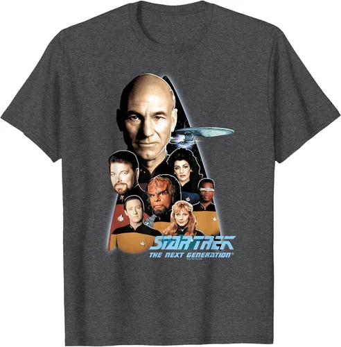 Vista 23 de Star Trek The Next Generation T-Shirt Asphalt Grey