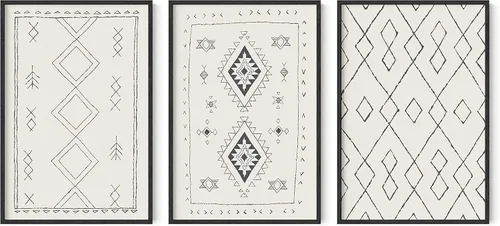 Vista 66 de HAUS AND HUES Juego de 3 pósteres vintage de mariposa, arte de pared, impresiones botánicas para estética de habitación, imágenes