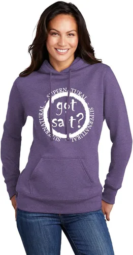 Vista 13 de Go All Out Got Salt? Supernatural - Sudadera con capucha para hombre y mujer Negro