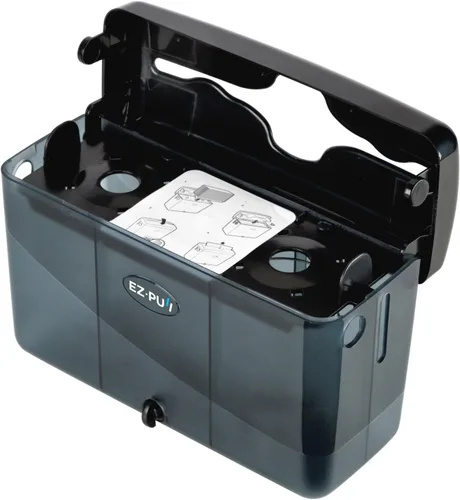 Vista 4 de EZ-PUll 4600B - Dispensador compacto y delgado de papel (9 x 3.5 x 6 in), Black Dispenser, Negro