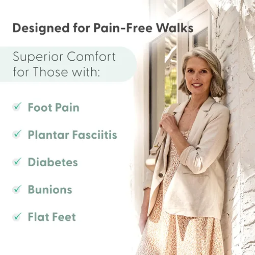 Vista 4 de Orthofeet Sandalia ortopédica de cuña Gladiador ajustable para mujer