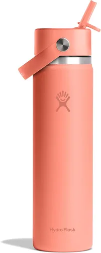 Vista 12 de Hydro Flask de boca ancha con tapa Flex de pajita de 24 onzas Agave