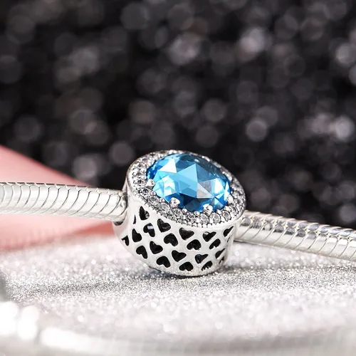 Vista 5 de Pandora Plata Bead 791725NBS Mujer Zircons