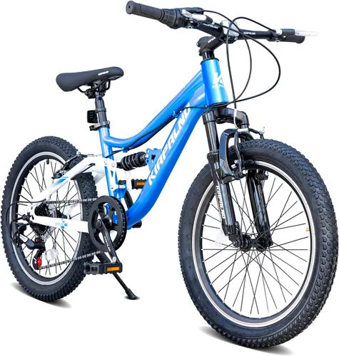Vista 33 de Bicicleta de montaña para niños de 20 pulgadas, bicicleta de montaña para niños y niñas de 8 a 12 años, 7 velocidades para adolescentes, bicicletas