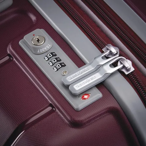 Vista 3 de Samsonite Freeform Maleta rígida expandible con ruedas dobles giratorias Merlot 78256-2136