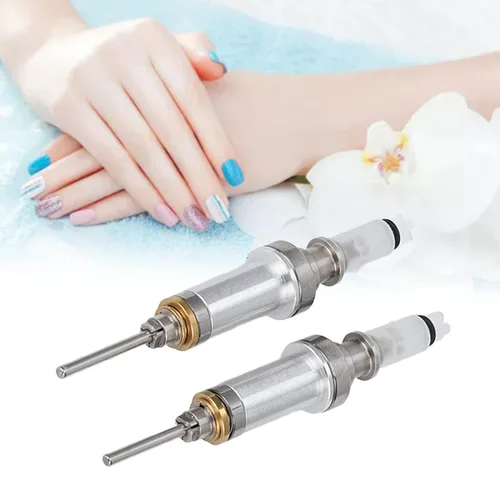 Vista 5 de ZJchao Juego de 2 piezas de husillo de taladro de uñas, mango de pulido de uñas, máquina electrónica profesional, repuesto para taladro de uñas, kit