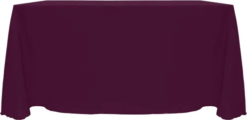 Vista 56 de Ultimate Textile - Paquete de 2 manteles rectangulares reversibles de satén Shantung - Majestic - Mantel rectangular de 108 x 156 pulgadas