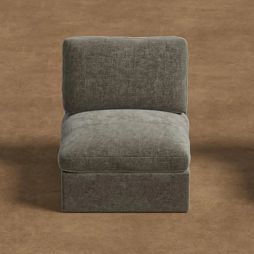 Vista 43 de Sofás seccionales Cloud de 110 pulgadas para sala de estar, sofá convertible sin hueso en forma de L con otomana, juego de sofá modular de gran