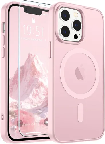 Vista 223 de SUPFINE Funda magnética para iPhone SE 2022 (3ª)/2020 (2ª), iPhone 8 (compatible con MagSafe) (protección contra caídas de grado militar), funda