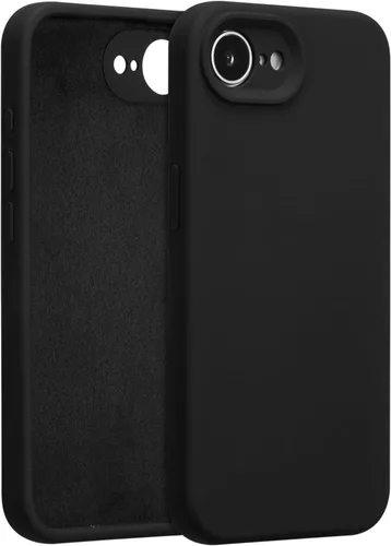 Vista 58 de Funda de silicona para iPhone Air, con [protección completa de la cámara] [forro de microfibra suave antiarañazos], funda de silicona líquida ultra