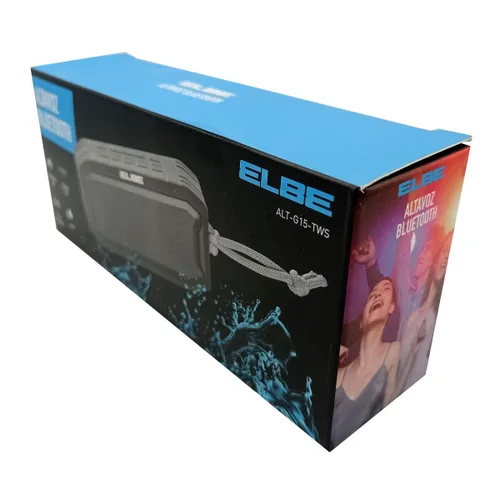Vista 7 de Altavoz Portátil ELBE ALTG15TWS Negro Gris 5 W