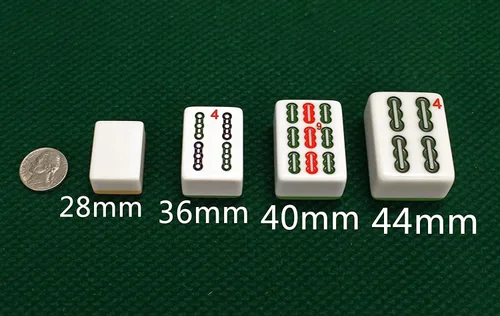 Vista 7 de Mesa de comedor automática Mahjong de 4 patas estilo americano con 4 cajones, viene con 2 juegos de azulejos numerados de 1.575 pulgadas, cubierta