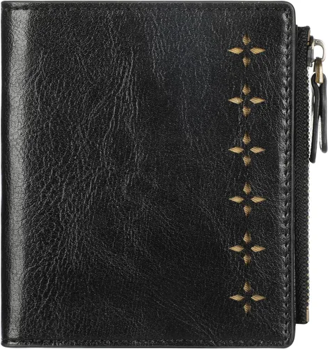Vista 21 de Lavemi Carteras ultrafinas de cuero compacto para mujeres y niñas, con bloqueo RFID, tarjetero para tarjetas de crédito para mujeres 1-púrpura