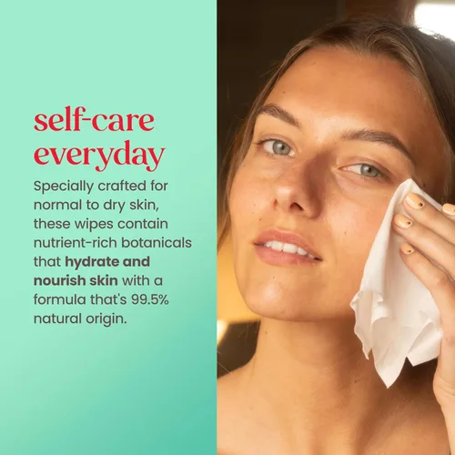 Vista 6 de Toallitas de limpieza facial para piel sensible de Burt’s Bees