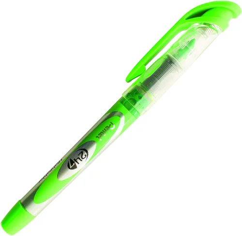 Vista 9 de Pentel Resaltador líquido con punta de cincel 24/7, tinta violeta, caja de 12 (SL12-V)