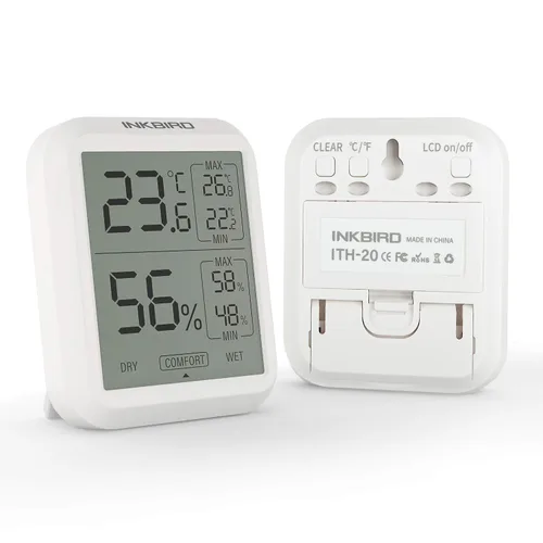 Vista 7 de Inkbird Termómetro Digital e Higrómetro, monitor de Temperatura y Humedad