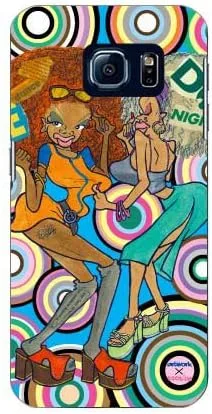 Vista 49 de MSOJ1C-ABWH-151-M827 Cute Dancers, Circle and Yellow Back Design by Artwork/for Xperia J1 Compact D5788/MVNO Smartphone (SIM Free Device)