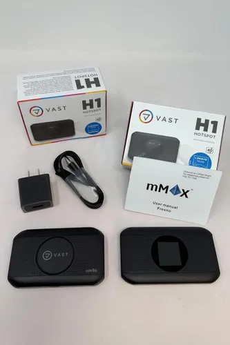 Vista 5 de Vast H1 4G LTE MiFi Mobile WiFi Hotspot Router - GSM desbloqueado para operadores T-Mobile y globales