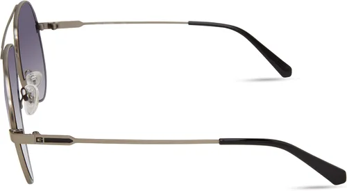 Vista 3 de GUESS Gafas de sol clásicas Aviator Pilot para hombre