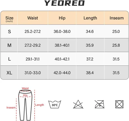 Vista 6 de YEOREO Leggings con bolsillos para mujer, leggings de entrenamiento para mujer, cintura cruzada en V, levantamiento de glúteos, gimnasio, yoga