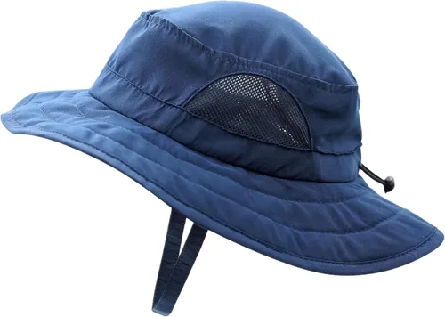 Vista 18 de Connectyle Sombrero de sol para niños y niñas, sombrero de pescador de ala ancha UPF 50+, sombrero de protección solar, sombrero transpirable