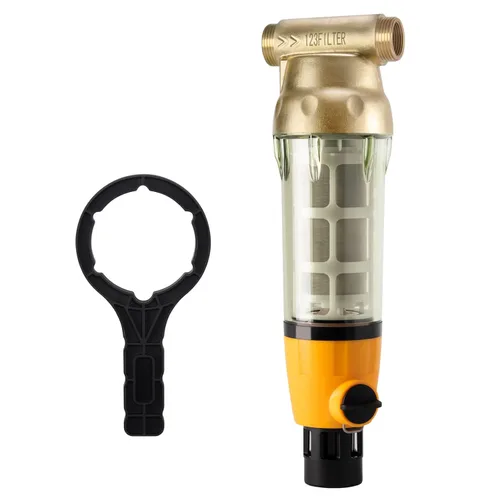 Vista 7 de iSpring FWSP50ARB - Cartucho de repuesto para filtro giratorio, 50 micrones