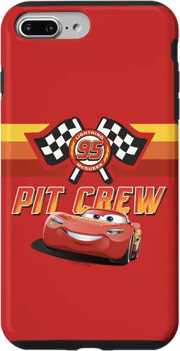 Vista 12 de Funda para iPhone 13 Pro Max Disney Pixar Cars Two Lightning McQueen Pit Crew 95