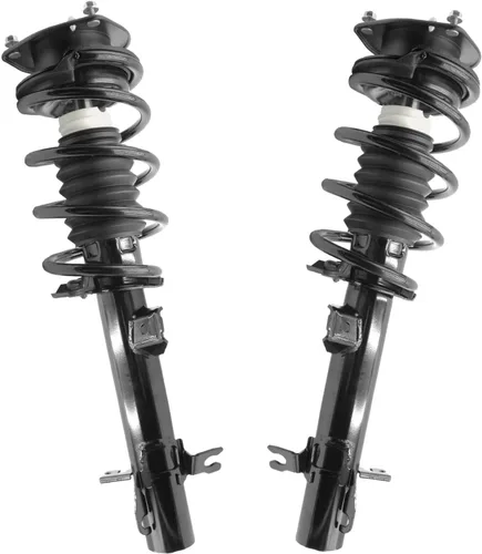 Vista 32 de Detroit Axle - Puntales 4WD para Ford Expedition Lincoln Navigator 1997-2002, 4 puntales completos con muelle helicoidal delantero trasero 1998 1999