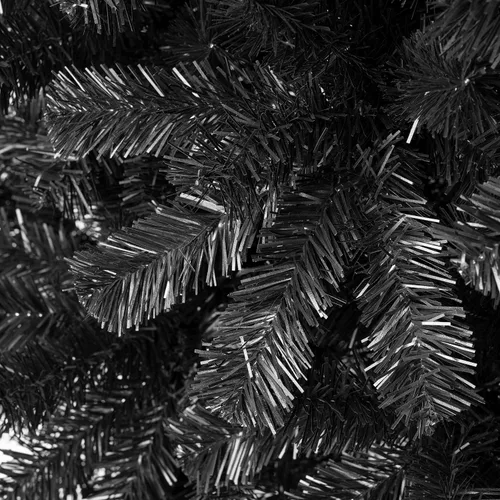 Vista 3 de National Tree Company First Traditions - Árbol de Navidad de color Pop, color negro, 7.5 pies