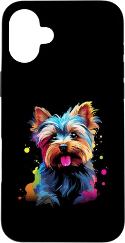 Vista 23 de Yorkie Funda para iPhone 17