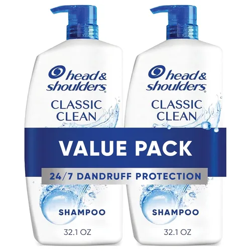 Vista 13 de Head & Shoulders Dry Scalp Care Champú anticaspa paquete doble, protección de 72 horas, aceite de almendras, 32.1 onzas líquidas cada uno