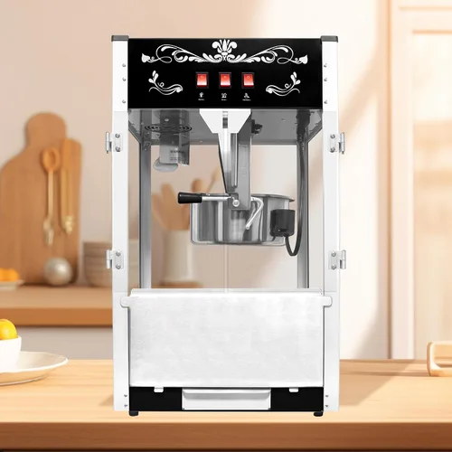 Vista 5 de GDFStudio 16 Oz Tabletop Popcorn Machine Countertop Popcorn Maker w/Stainless Steel Kettle, 3 Switch Control, 3 Popcorn Cups, Commercial Popcorn