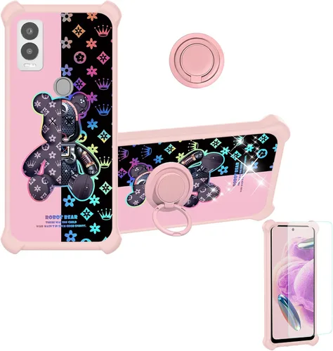 Vista 150 de jioeuinly Funda para Tecno Spark Go 2025 Compatible con Tecno Spark Go 1 / GO 1S / Pop 9 4G Funda de Teléfono Cubierta