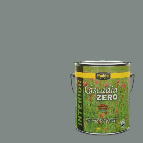 Vista 71 de Rodda Paint CASCADIA XL Pintura e imprimación satinada para exteriores en uno, cuarto de galón, Metropolis Mood