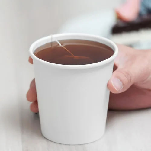 Vista 37 de Karat Taza de papel para café expreso de 4 oz, 1000 unidades, taza desechable para enjuague bucal, para bebidas calientes y frías, blanca (C-K504W)