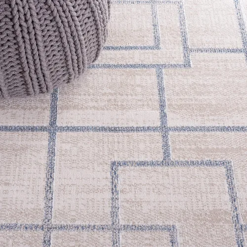 Vista 7 de Safavieh Blair Collection - Alfombra de pasillo, 2 pies 2 pulgadas x 8 pies, beige y gris, no desprende pelusa, lavable a máquina y antideslizante